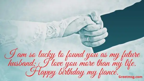 Happy Birthday Wishes for Fiance