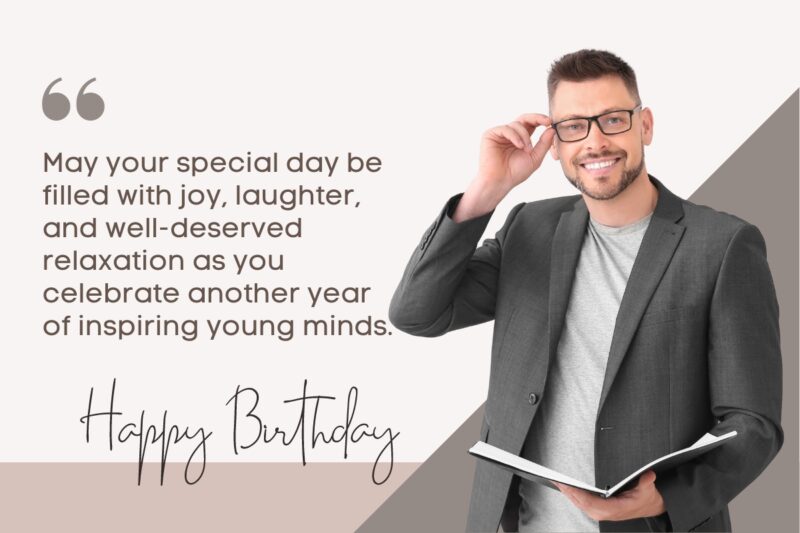 Birthday Wishes for sir teacher