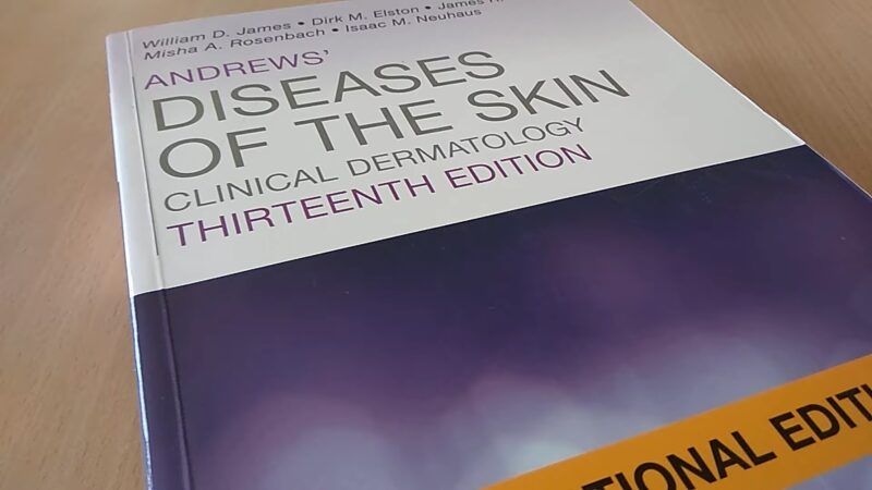 Dermatology Andrews Book Textbook