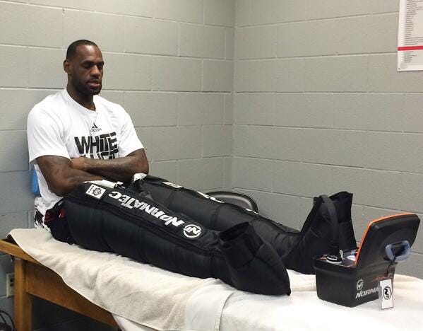 LeBron James recovery