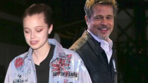 Brad Pitt and Shiloh Jolie-Pitt
