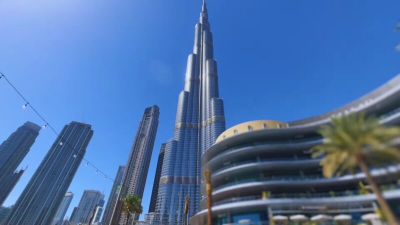 Burj Khalifa in Dubai, UAE