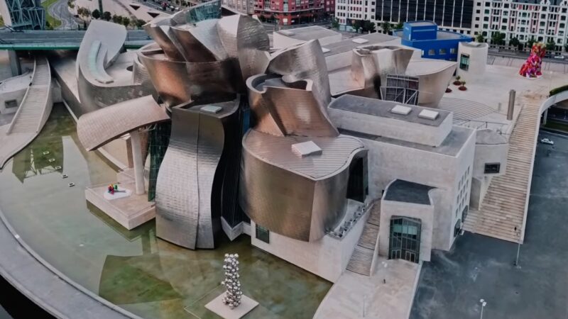 The Guggenheim Museum in Bilbao, Spain