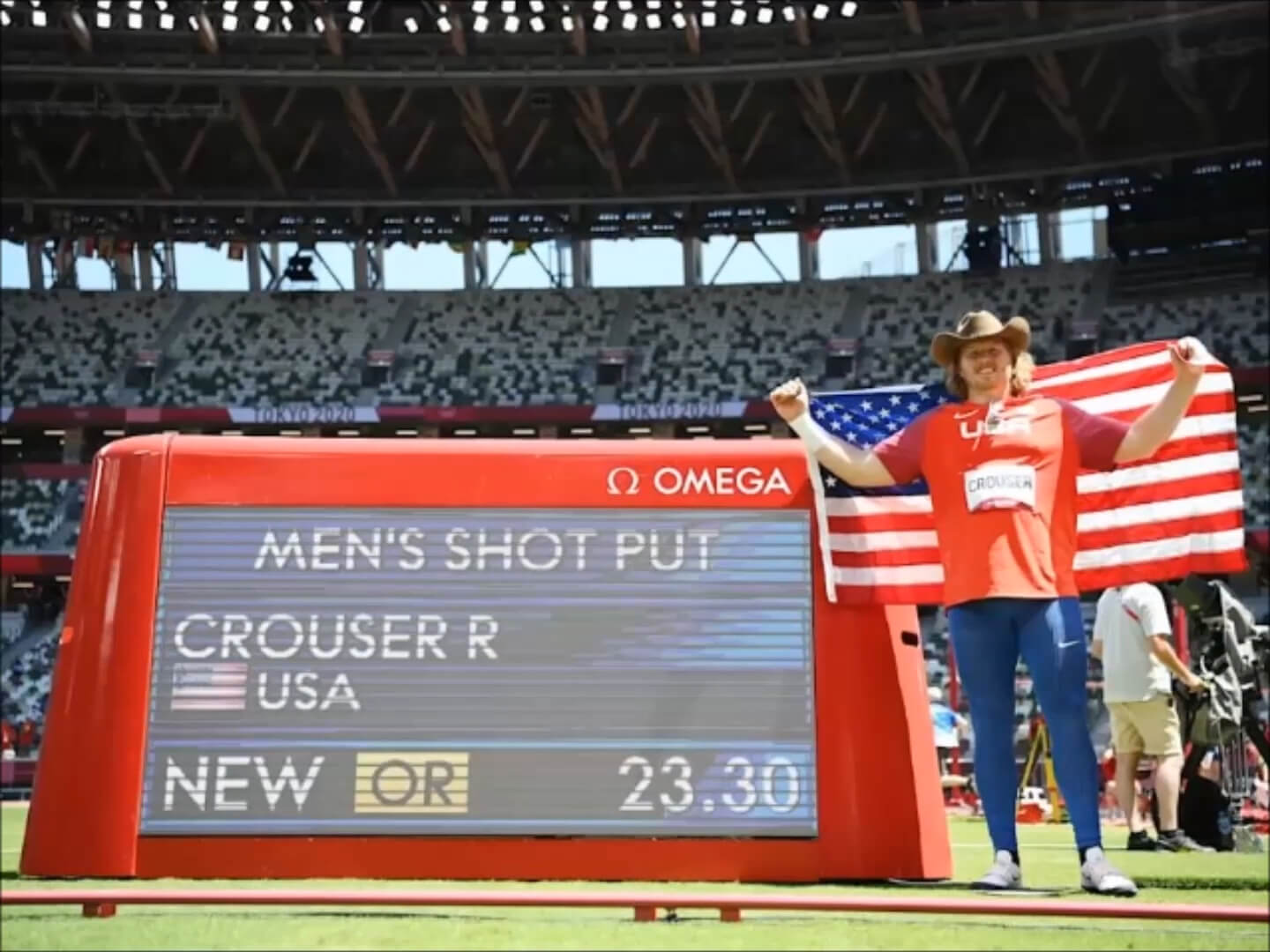 Ryan Crouser Set a New Record in Tokyo