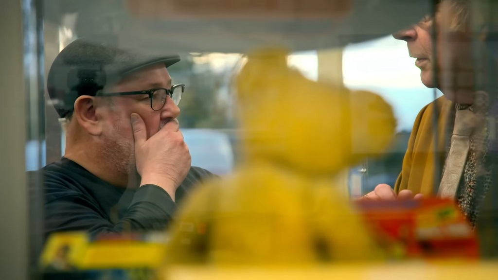 Johnny Vegas in Pop Up Antique Shop