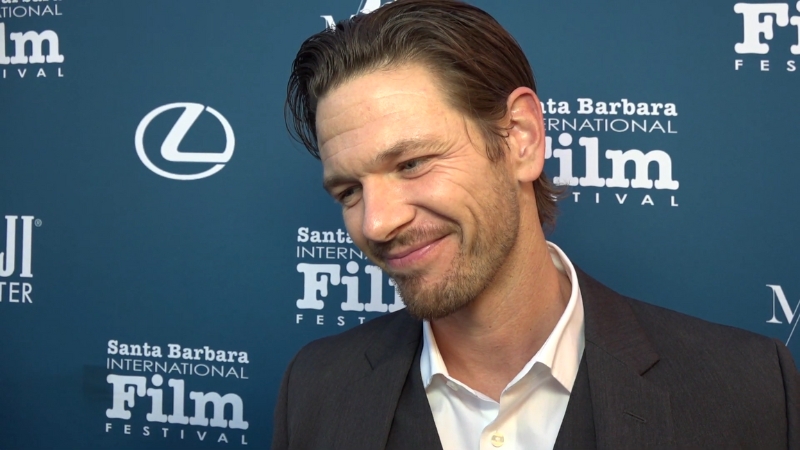 Jon Beavers smiles on the red carpet at the Santa Barbara International Film Festival
